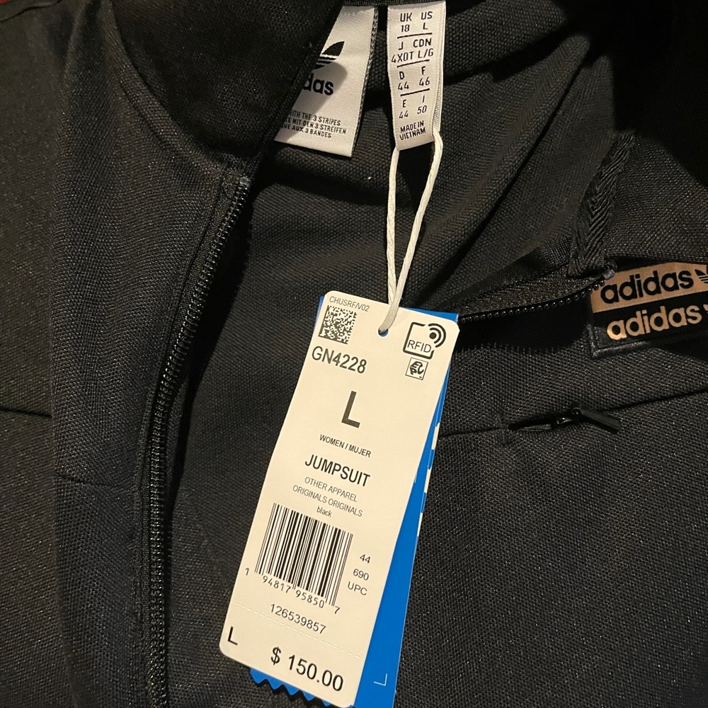 Adidas zip-off leg jumpsuit - Picture 5 of 7